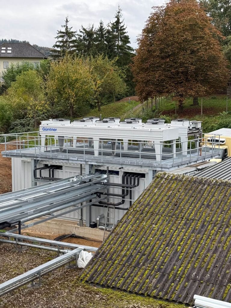 Projekt Hünten: Zwischenstand CO₂-Kälteanlage | KB KälteBeratung