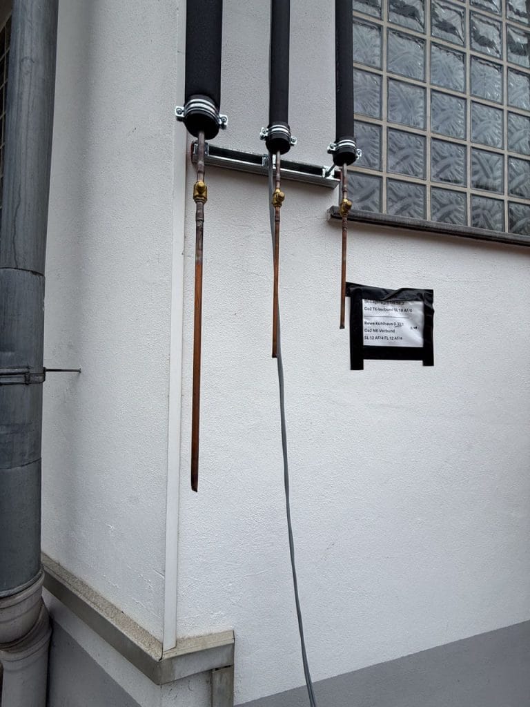 Projekt Hünten: Zwischenstand CO₂-Kälteanlage | KB KälteBeratung