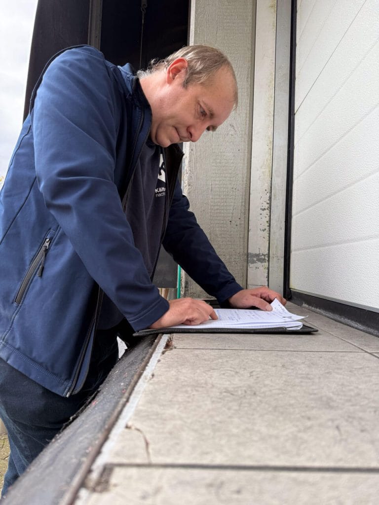 Projekt Hünten: Zwischenstand CO₂-Kälteanlage | KB KälteBeratung