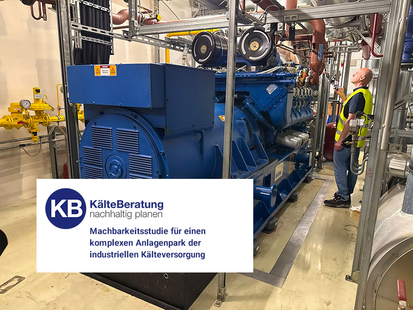 Machbarkeitsstudie für Großkälteanlagen | KB KälteBeratung