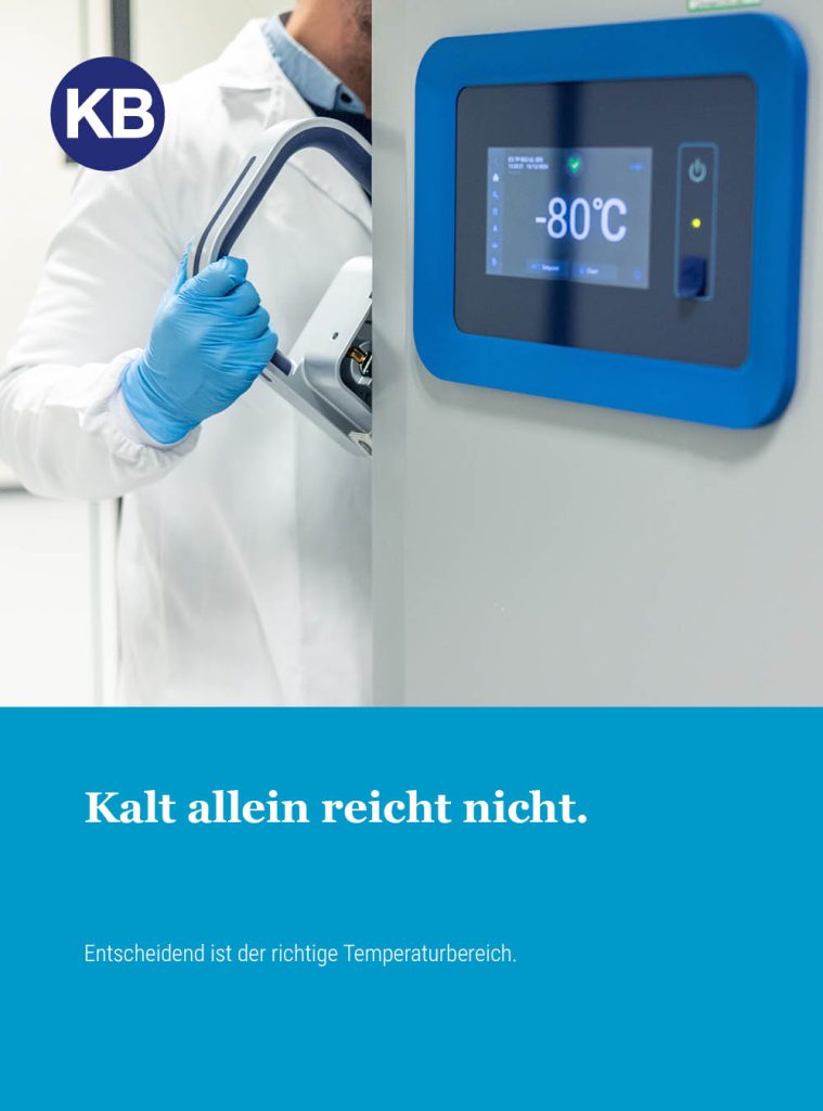 Kältetechnik in Medizin und Pharma | KB KälteBeratung